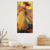 Franz Dvorak - Angel der Vögel - 1910 Poster (Küche)