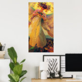 Franz Dvorak - Angel der Vögel - 1910 Poster (Heimbüro)