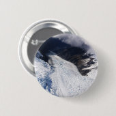Franz Josef Glacier Aerial View, Neuseeland Button (Vorne & Hinten)