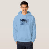 Franz Josef Glacier Aerial View, Neuseeland Hoodie (Vorne ganz)