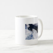 Franz Josef Glacier Aerial View, Neuseeland Kaffeetasse (VorderseiteRechts)