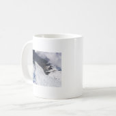 Franz Josef Glacier Aerial View, Neuseeland Kaffeetasse (Vorderseite Links)