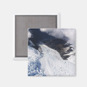 Franz Josef Glacier Aerial View, Neuseeland Magnet (Vorderseite/Rückseite)