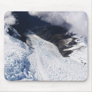 Franz Josef Glacier Aerial View, Neuseeland Mousepad