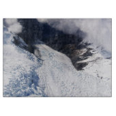 Franz Josef Glacier Aerial View, Neuseeland Schneidebrett (Vorderseite)