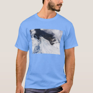 Franz Josef Glacier Aerial View, Neuseeland T-Shirt