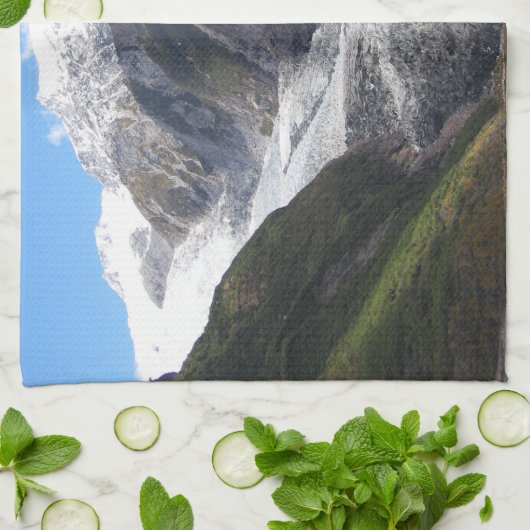 Franz Josef Glacier, Neuseeland Handtuch (Gefaltet)