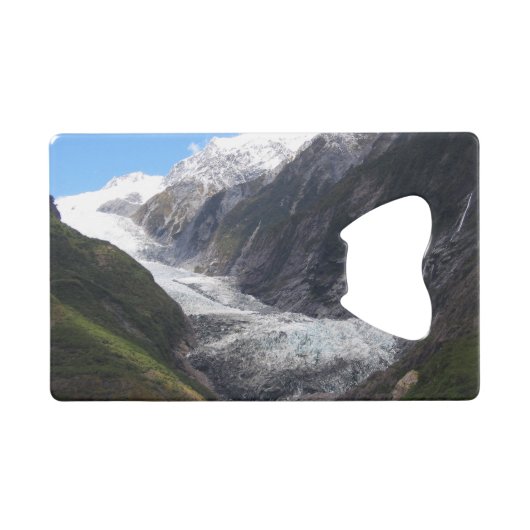 Franz Josef Glacier, Neuseeland Kreditkartenflaschenöffner (Vorderseite (Horizontal))