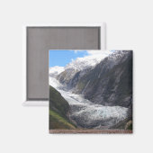 Franz Josef Glacier, Neuseeland Magnet (Vorderseite/Rückseite)