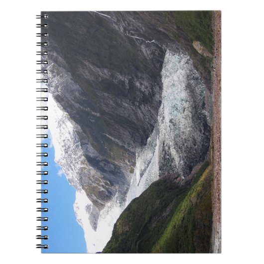 Franz Josef Glacier, Neuseeland Notizblock (Vorderseite)