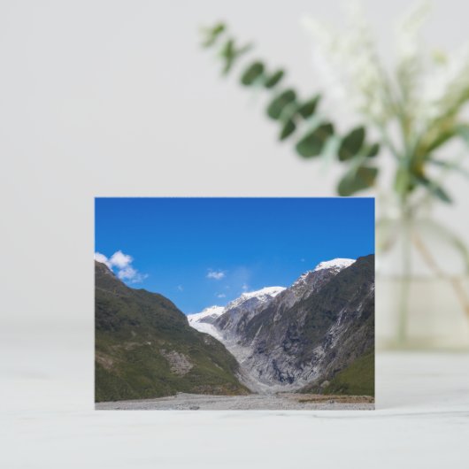 Franz Josef Glacier, Neuseeland - Postcard Postkarte (Stehend Vorderseite)