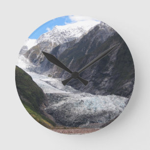 Franz Josef Glacier, Neuseeland Runde Wanduhr