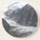 Franz Josef Glacier, Neuseeland Sandstein Untersetzer (Vorne)