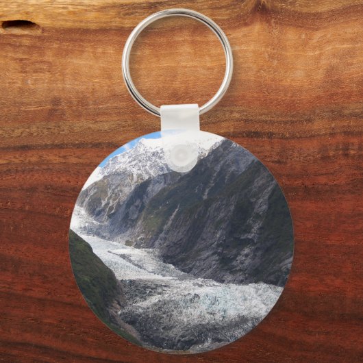 Franz Josef Glacier, Neuseeland Schlüsselanhänger (Vorderseite)