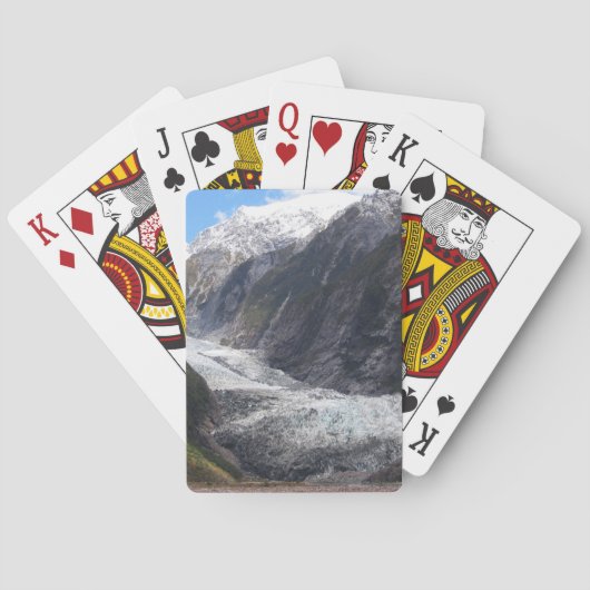 Franz Josef Glacier, Neuseeland Spielkarten (Rückseite)