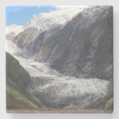 Franz Josef Glacier, Neuseeland Steinuntersetzer (Vorderseite)