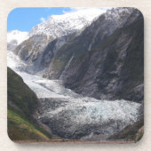 Franz Josef Glacier, Neuseeland Untersetzer (Vorderseite)