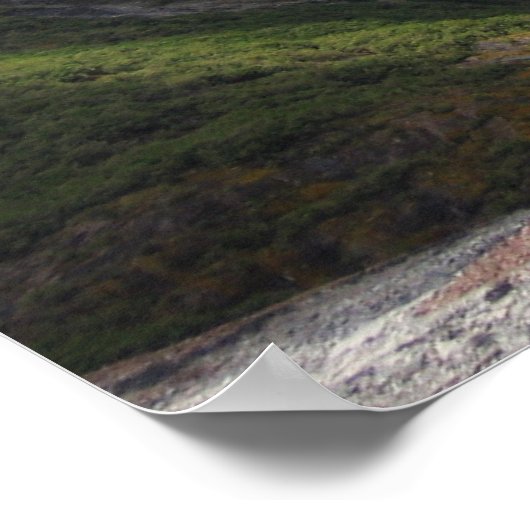 Franz Josef Glacier, New Zealand Poster (Ecke)