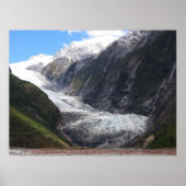 Franz Josef Glacier, New Zealand Poster (Vorne)
