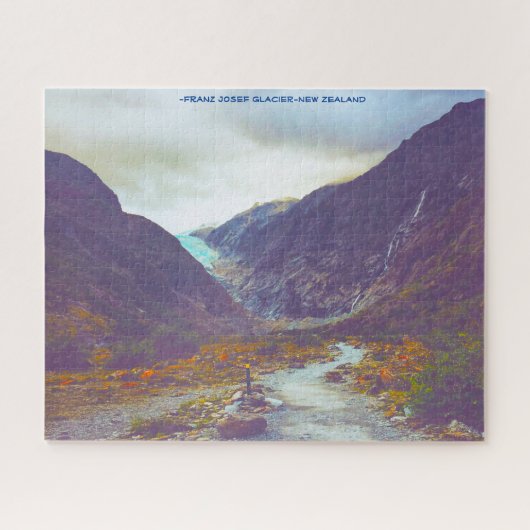 -Franz Josef Glacier-New Zealand Puzzle (Horizontal)