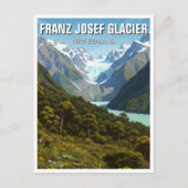 Franz Josef Glacier New Zealand Travel Postkarte (Vorderseite)