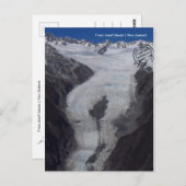 Franz Josef Gletscher (Neuseeland) Postkarte (Vorne/Hinten)