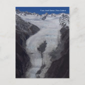 Franz Josef Gletscher (Neuseeland) Postkarte (Vorderseite)