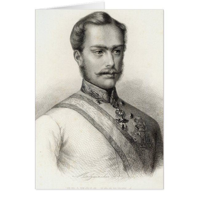 Franz Joseph I, Kaiser Österreichs 2 (Vorne)