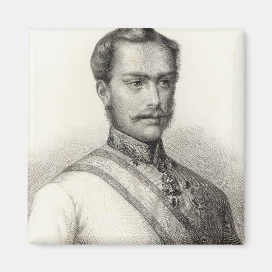 Franz Joseph I, Kaiser Österreichs 2 Magnet (Vorne)