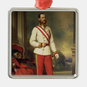 Franz Joseph I, Kaiser von Österreich Silbernes Ornament