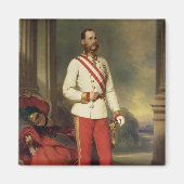 Franz Joseph I, österreichischer Kaiser Magnet (Vorne)