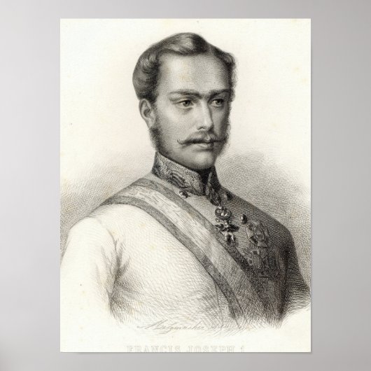 Franz Joseph I, österreichischer Kaiser Poster (Vorne)