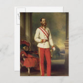 Franz Joseph I, österreichischer Kaiser Postkarte (Vorne/Hinten)