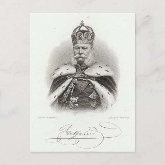 Franz-Joseph I. von Österreich Postkarte (Vorderseite)