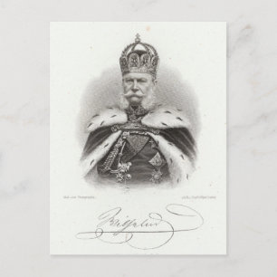 Franz-Joseph I. von Österreich Postkarte