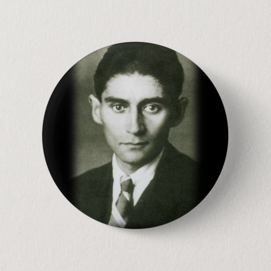 Franz Kafka Button (Vorderseite)