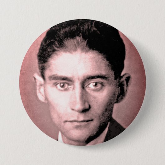 Franz Kafka Button (Vorderseite)