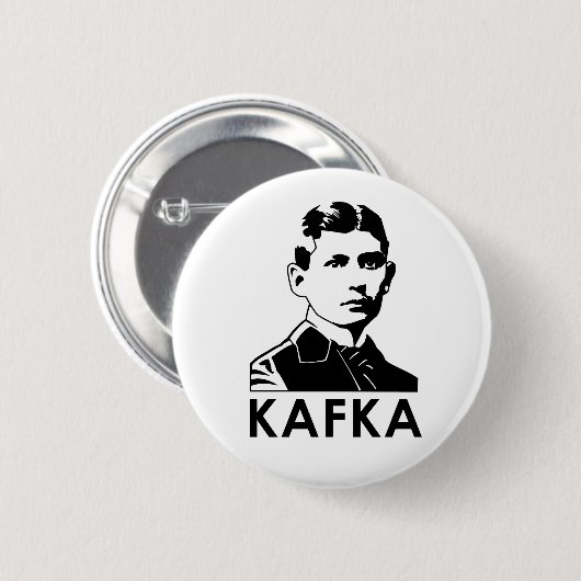 Franz Kafka Button (Vorne & Hinten)