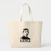 Franz Kafka Jumbo Stoffbeutel (Vorne)