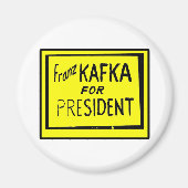Franz Kafka Magnet (Vorne)