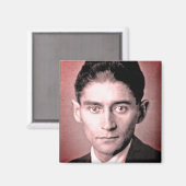 Franz Kafka Magnet (Vorderseite/Rückseite)