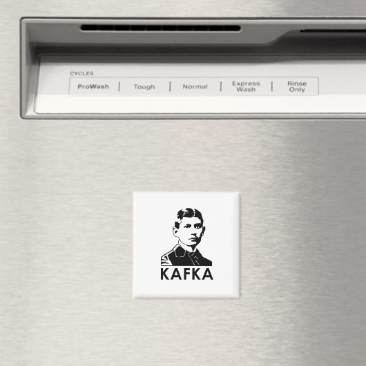Franz Kafka Magnet (In Situ (Geschirrspüler))