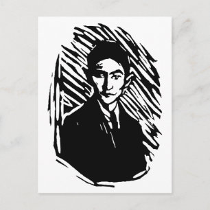 Franz Kafka Portrait Postkarte