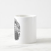 Franz Kafka-Porträt Kaffeetasse (Mittel)