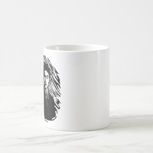 Franz Kafka-Porträt Kaffeetasse (Mittel)