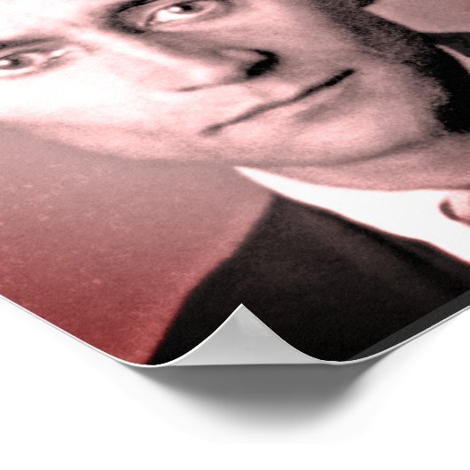 Franz Kafka Poster (Ecke)