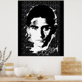 Franz Kafka Poster (Küche)