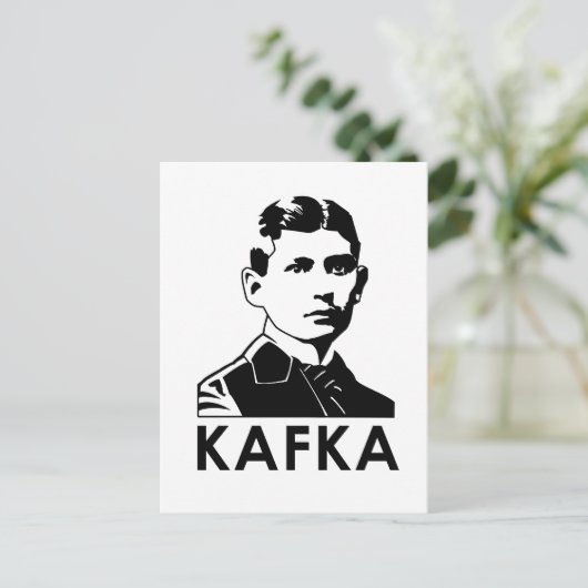 Franz Kafka Postkarte (Stehend Vorderseite)