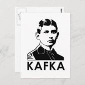 Franz Kafka Postkarte (Vorne/Hinten)
