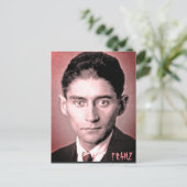 Franz Kafka Postkarte (Stehend Vorderseite)